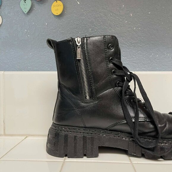 Flansdeh platform zipper boots main image 11